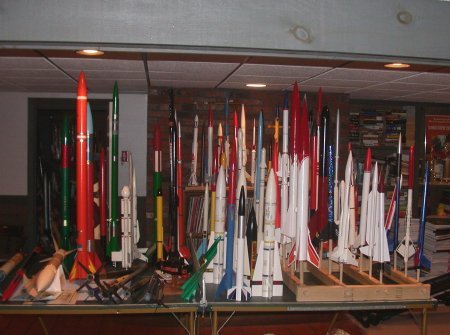 Gerry Fortin Estes Model Rocket Collection Image