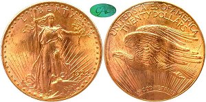 GFRC Open Set Registry - Whiskey Creek 1908 - 1932 Gold St Gaudens G$20