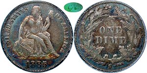 GFRC Open Set Registry - Piedmont 1885 Seated  10C