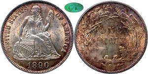 GFRC Open Set Registry - Copper Harbor 1890 Seated  10C