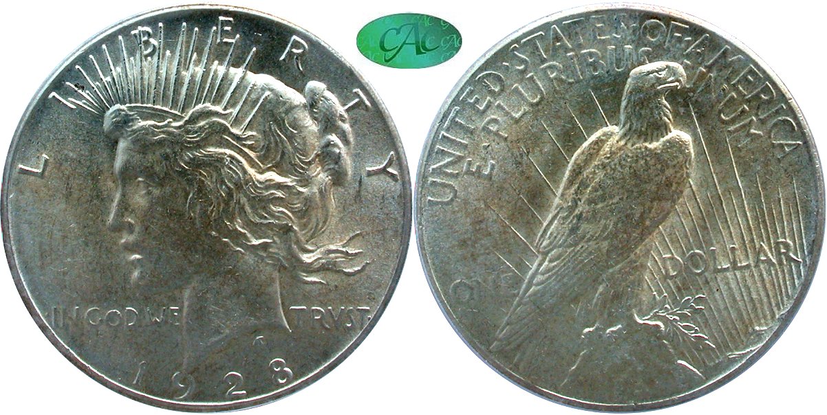 Peace $1 1928
