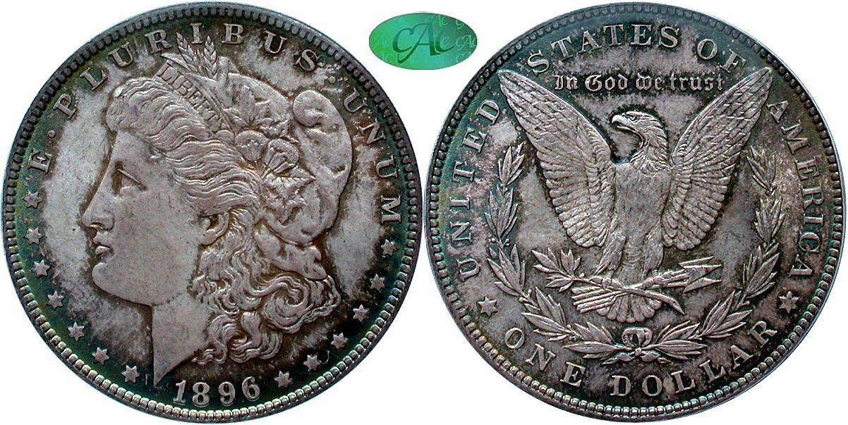 Morgan $1 1896