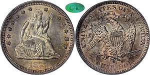 GFRC Open Set Registry - MIKE VERHULST 1875 Seated  25C