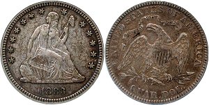 GFRC Open Set Registry - RCA 1883 Seated  25C