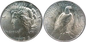 GFRC Open Set Registry - Alexandria 1921-1935 Peace  $1