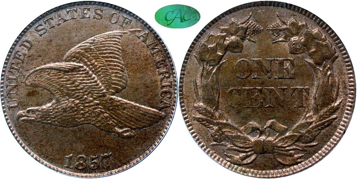 Flying Eagle 1C 1857