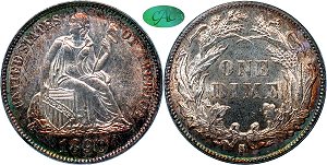 GFRC Open Set Registry - Piedmont 1890 Seated  10C