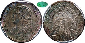 GFRC Open Set Registry - Long Island 1831 Capped Bust  5C