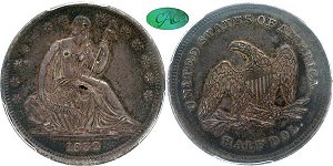 GFRC Open Set Registry - nacnud 1839 Seated No Drapery 50C