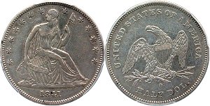 GFRC Open Set Registry - Greene 1841 Seated  50C