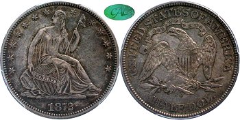 GFRC Open Set Registry - Newtown 1872 Seated  50C