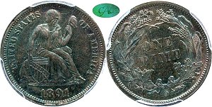 GFRC Open Set Registry - Copper Harbor 1891 Seated  10C