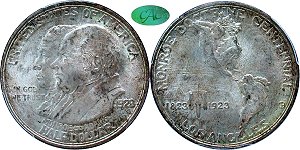 GFRC Open Set Registry - Civil War 1923 Early Commemorative Monroe 50C