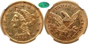 GFRC Open Set Registry - LABELMAN87 1856 Gold Liberty G$2.5