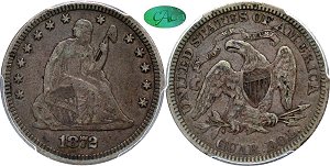 GFRC Open Set Registry - RCA 1872 Seated  25C