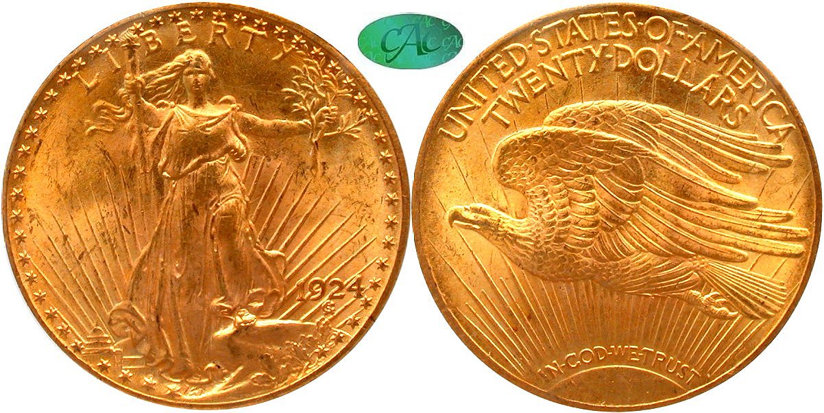 Gold G$20 1924