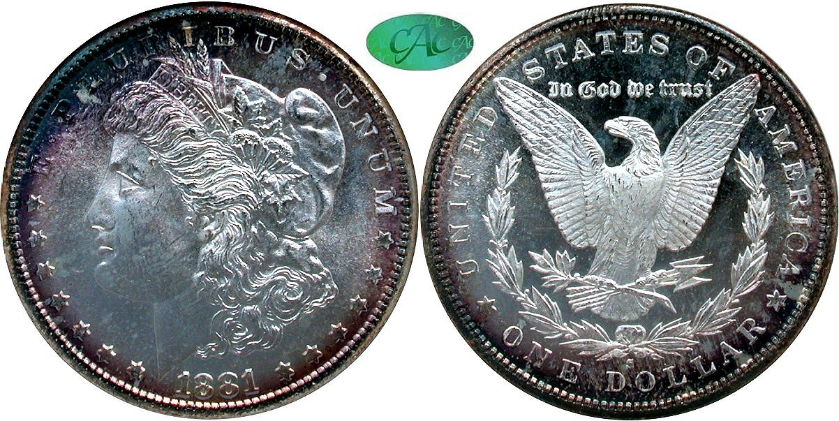 Morgan $1 1881S