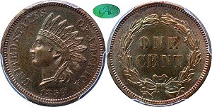 GFRC Open Set Registry - MJVanderbeek 1859-1859 Indian CuNi No Shield 1C