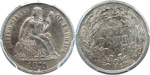 GFRC Open Set Registry - Piedmont 1871 Seated  10C