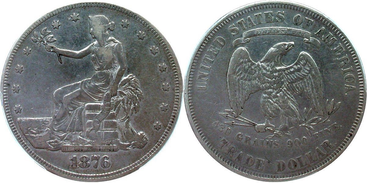 Trade $1 1876