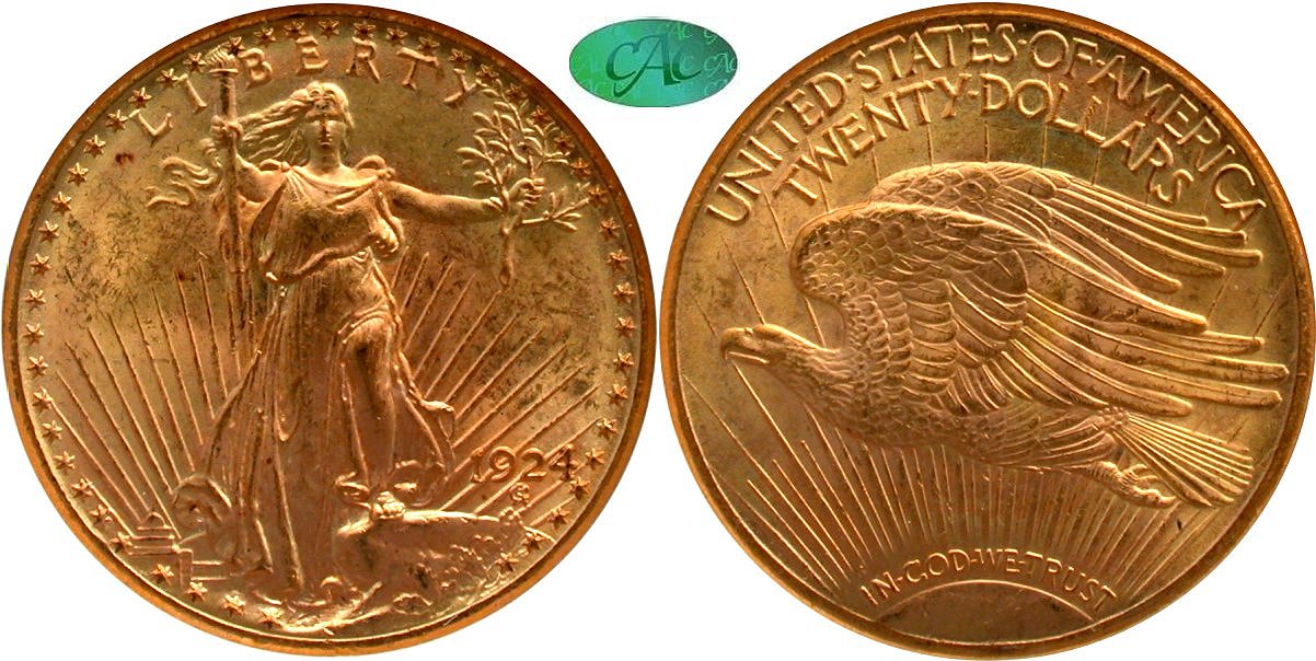 Gold G$20 1924
