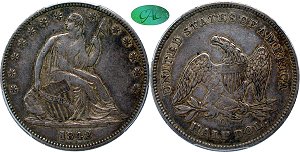 GFRC Open Set Registry - TGM 1842 Seated Sm Date 50C