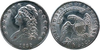 GFRC Open Set Registry - nacnud 1835 Capped Bust  50C