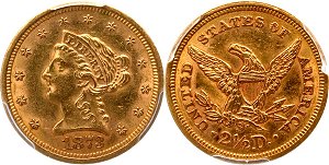 GFRC Open Set Registry - Lizard King 1873 Gold Liberty G$2.5