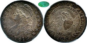 GFRC Open Set Registry - nacnud 1812 Capped Bust  50C