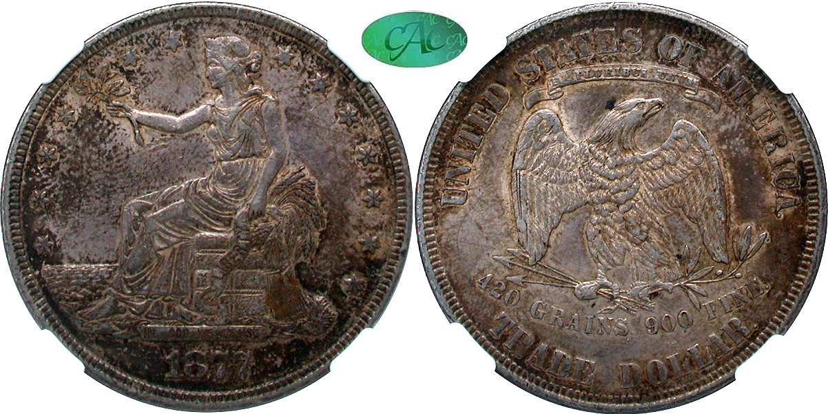 Trade $1 1877