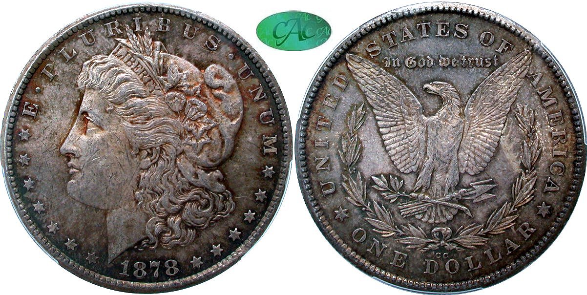 Morgan $1 1878CC