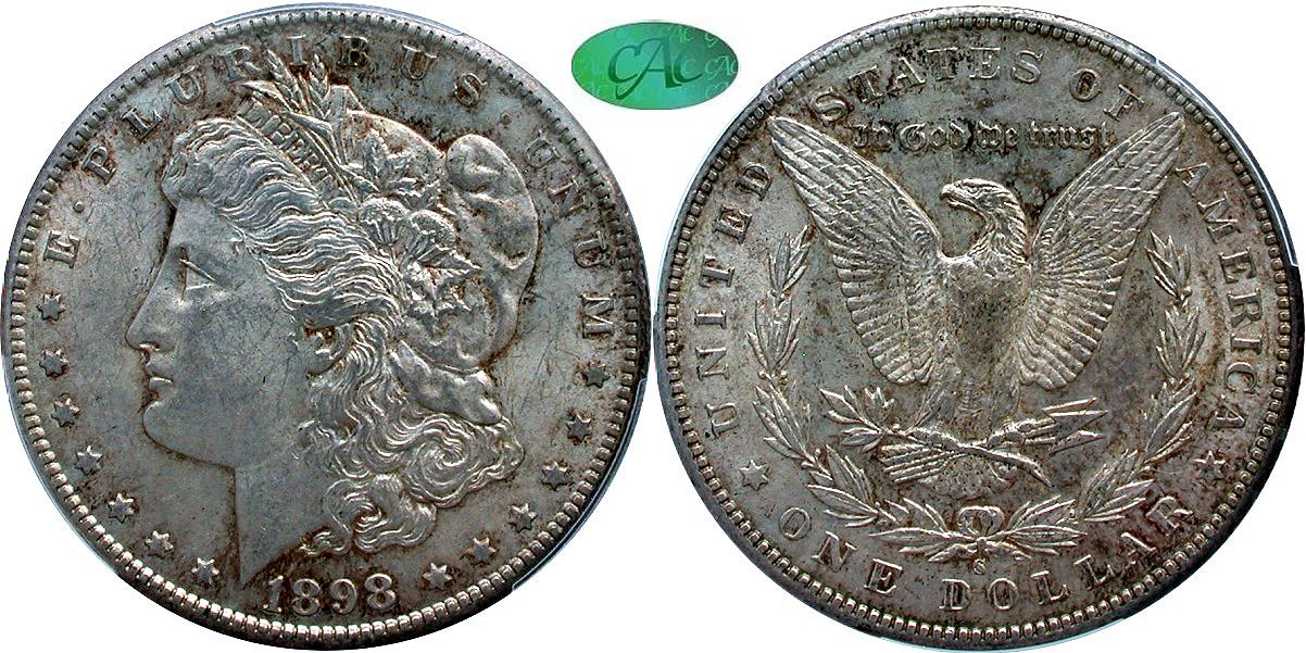 Morgan $1 1898S