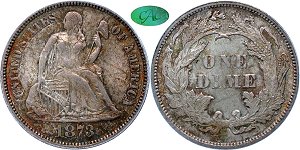 GFRC Open Set Registry - Copper Harbor 1873 Seated No Arrows 10C