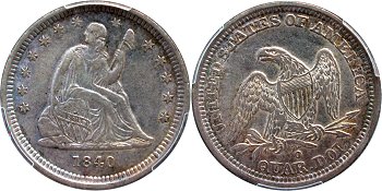 GFRC Open Set Registry - RCA 1840 Seated With Drapery 25C