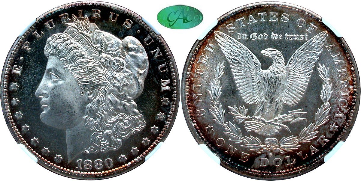 Morgan $1 1880S