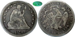 GFRC Open Set Registry - Iowa 1878 Seated  25C