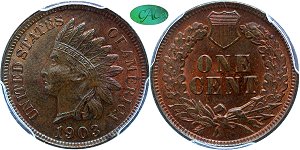 GFRC Open Set Registry - MJVanderbeek 1859-1909 Indian  1C