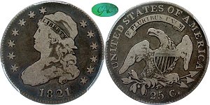 GFRC Open Set Registry - Arlington 1821 Capped Bust  25C