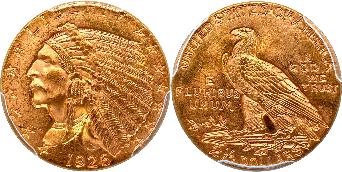 Gold G$2.5 1926