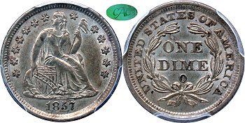 GFRC Open Set Registry - Bill Kelly 1840-1860 Seated With Drapery 10C