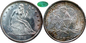 GFRC Open Set Registry - Newtown 1878 Seated  50C