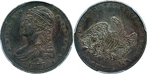 GFRC Open Set Registry - Bill Kelly 1836-1837 Capped Bust 50 CENTS 50C