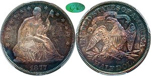 GFRC Open Set Registry - Seal Beach 1877 Seated  50C