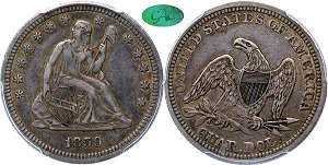 GFRC Open Set Registry - RCA 1859 Seated  25C